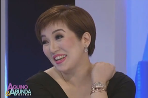 Kris Aquino in her “Anne Hathaway/MIley Cyrus” haircut (photo from ...